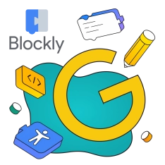 Blockly. Переходим на текстовый код и учим ребёнка думать, как программист - КИБЕРшкола программирования для детей, компьютерные курсы для школьников, начинающих и подростков - KIBERone г. Отрадное