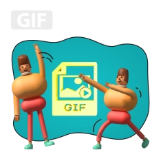 Gif-анимация - КИБЕРшкола программирования для детей, компьютерные курсы для школьников, начинающих и подростков - KIBERone г. Отрадное