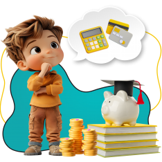 Финансовый интеллект вместе KIBERone - КИБЕРшкола программирования для детей, компьютерные курсы для школьников, начинающих и подростков - KIBERone г. Отрадное