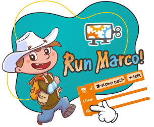 Run Marco - КИБЕРшкола программирования для детей, компьютерные курсы для школьников, начинающих и подростков - KIBERone г. Отрадное
